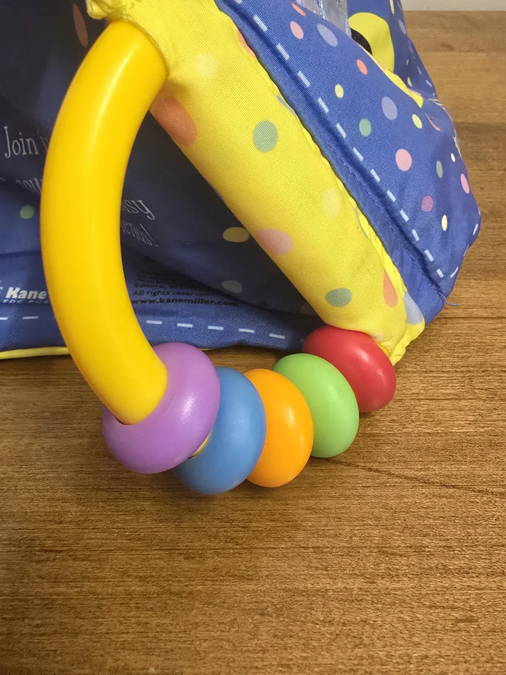 Othr Hello, Baby! Soft Activity Cloth Book - Blue, Yellow, Pink, Purple, Green